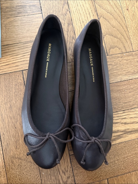 Margaux Shoes - Margaux The Demi Ballet Flats in Espresso, size 37!